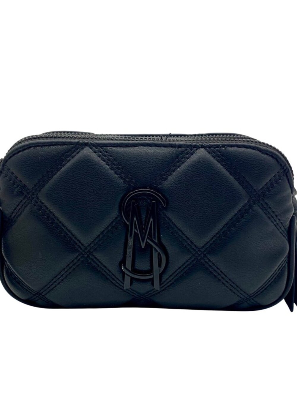 Steve Madden Black Bdaisy Quilted Crossbody Bag